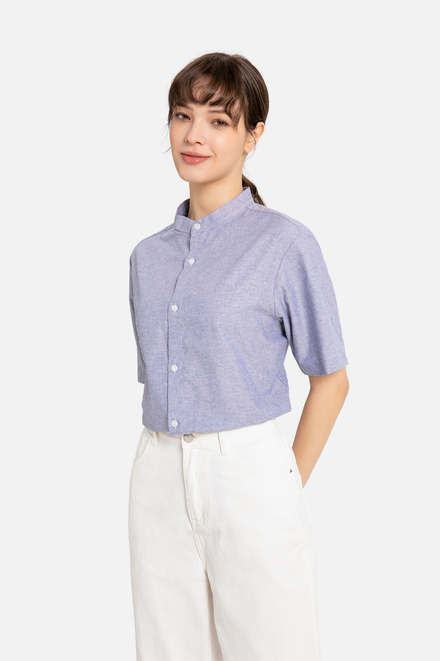 Brydan Light Blue Shirt, Short Sleeve