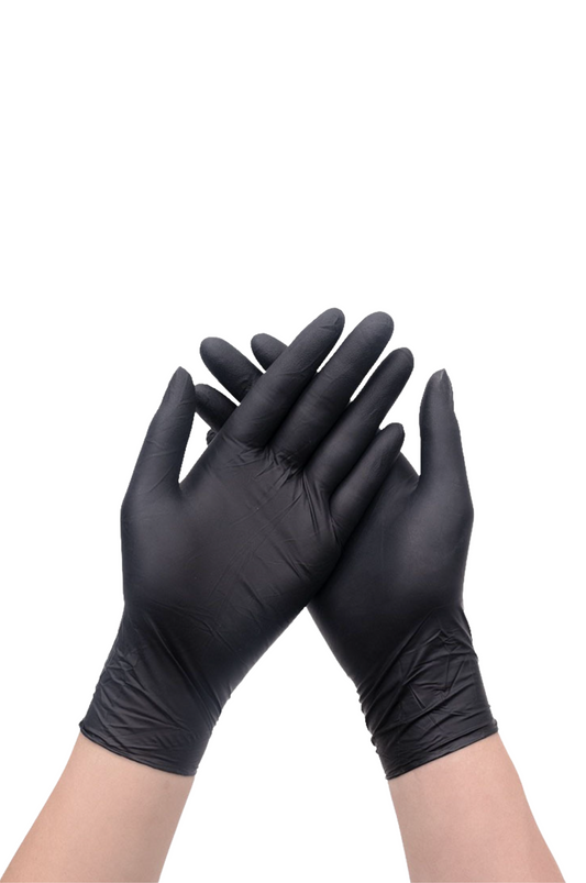 Disposable Nitrile Gloves, Powder-Free, Non-sterile, 100 pieces per box