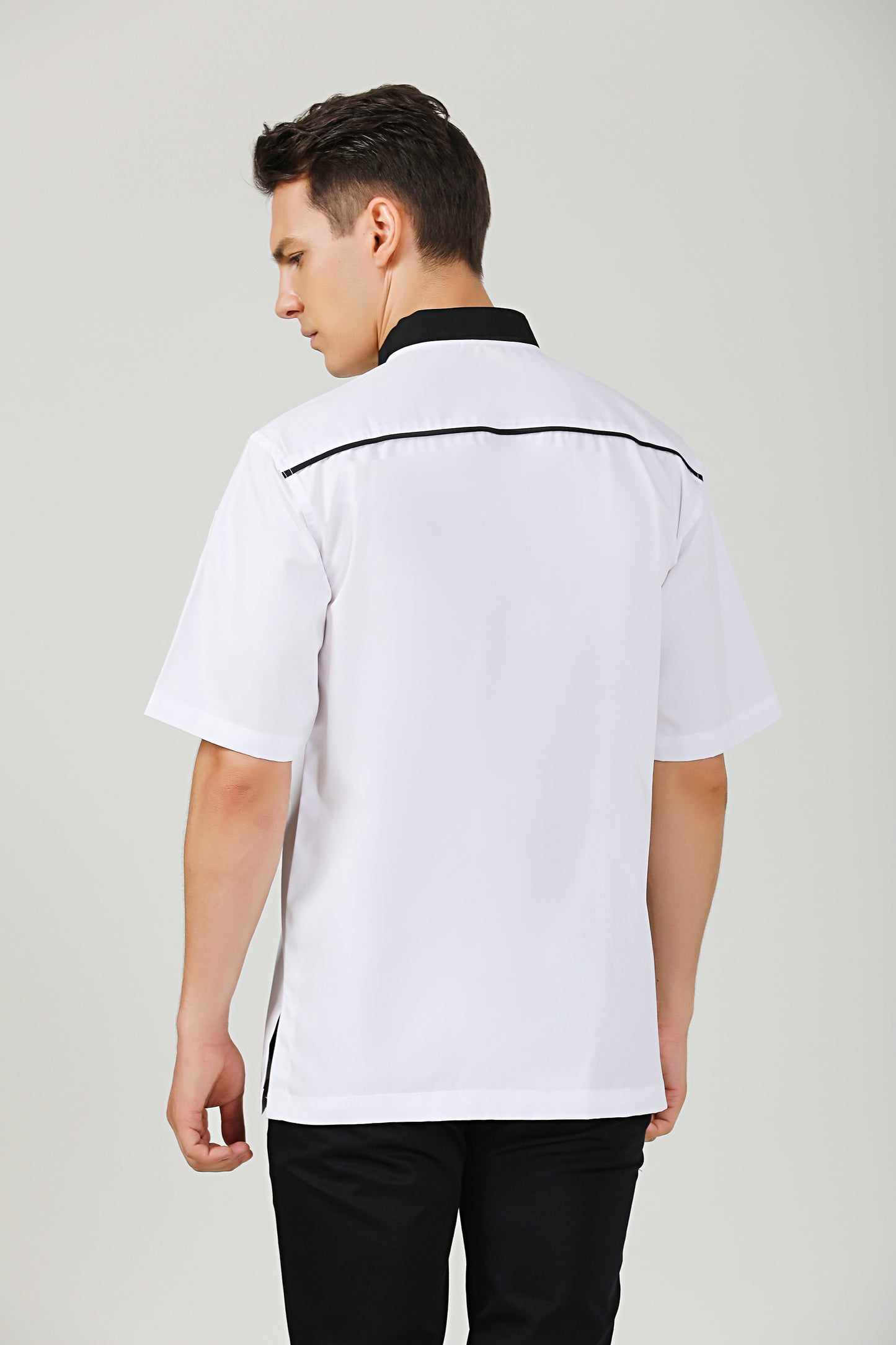 Willow Chef Jacket, Short Sleeve