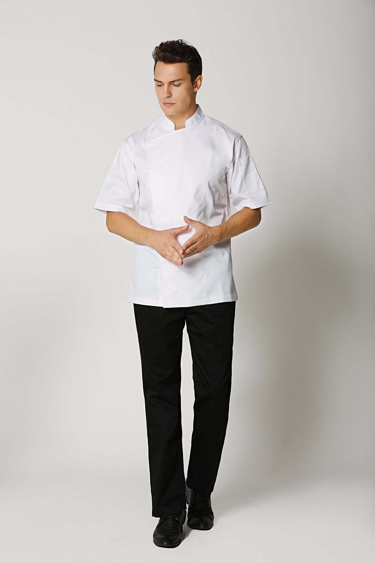 Banyan White Chef Jacket Short Sleeve