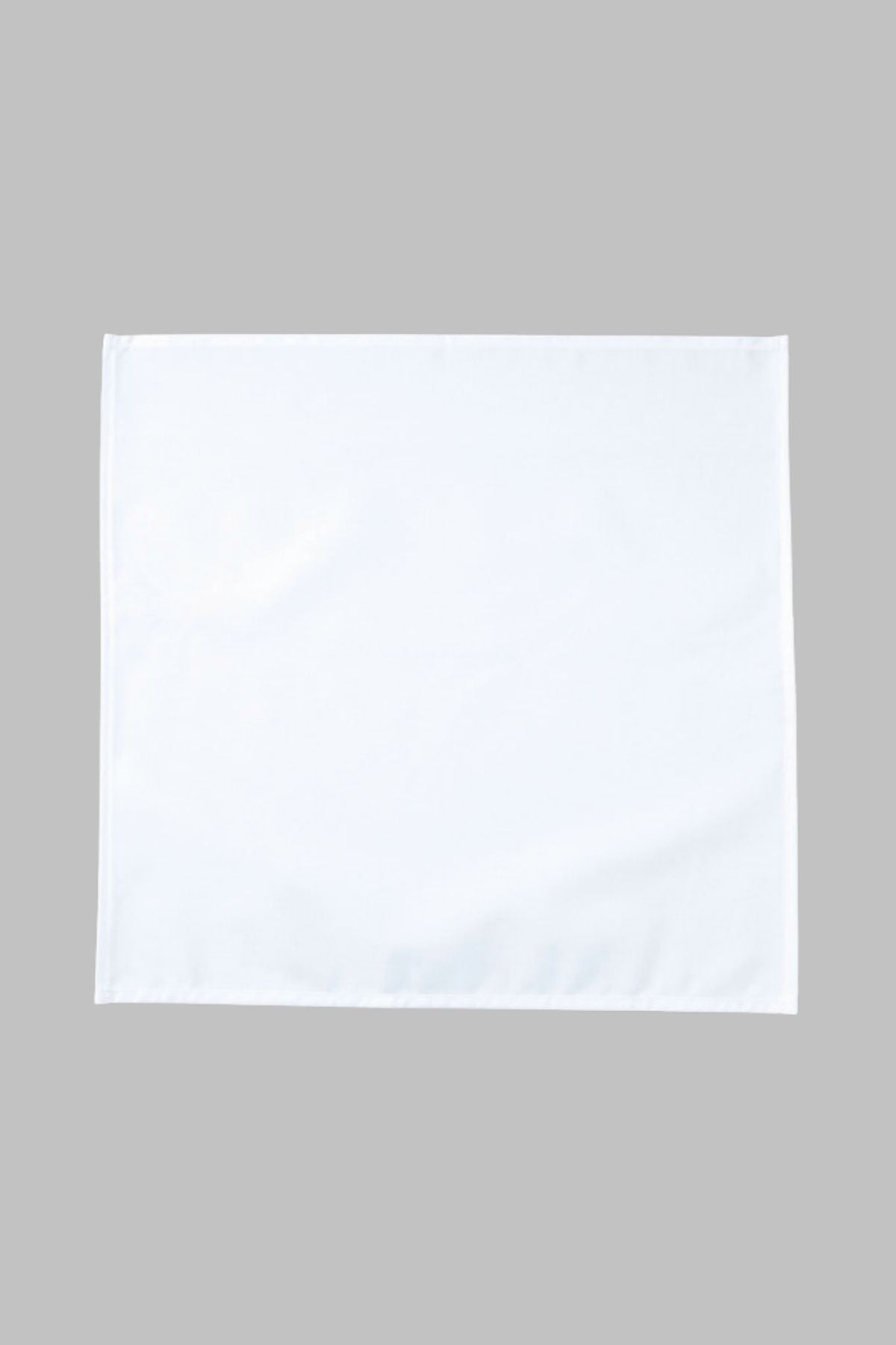 White Cloth Napkin 20" x 20