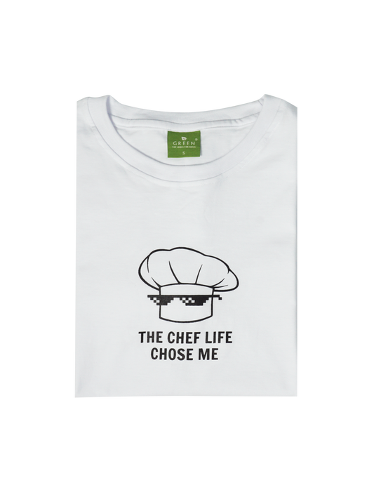 The Chef Life Chose Me T-Shirt - Green Chef Wear
